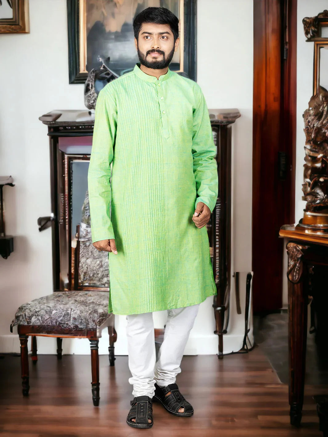 Why Handwoven Organic Kurtas Are Your Best Style Move - WeaversIndia
