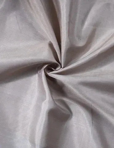 Silver Grey Handwoven Bishnupuri Silk Fabric 44