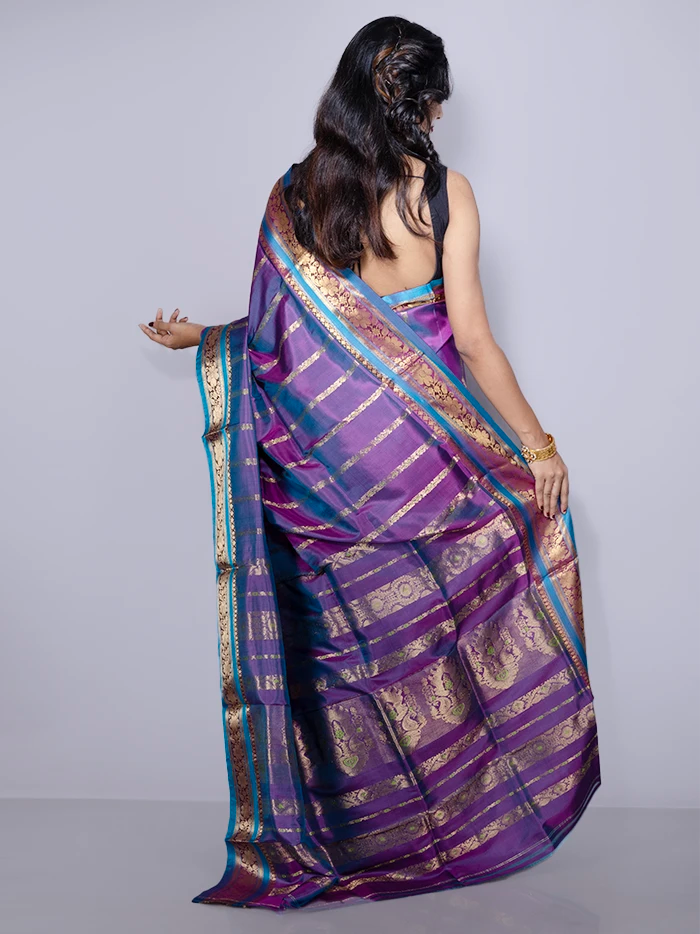Allover Traditional Garad Silk Saree
