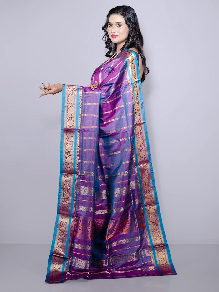 Allover Traditional Garad Silk Saree