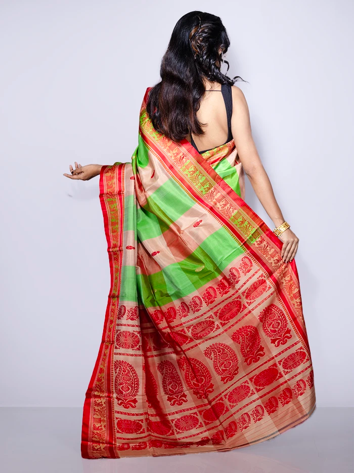 Allover Traditional Garad Silk Saree