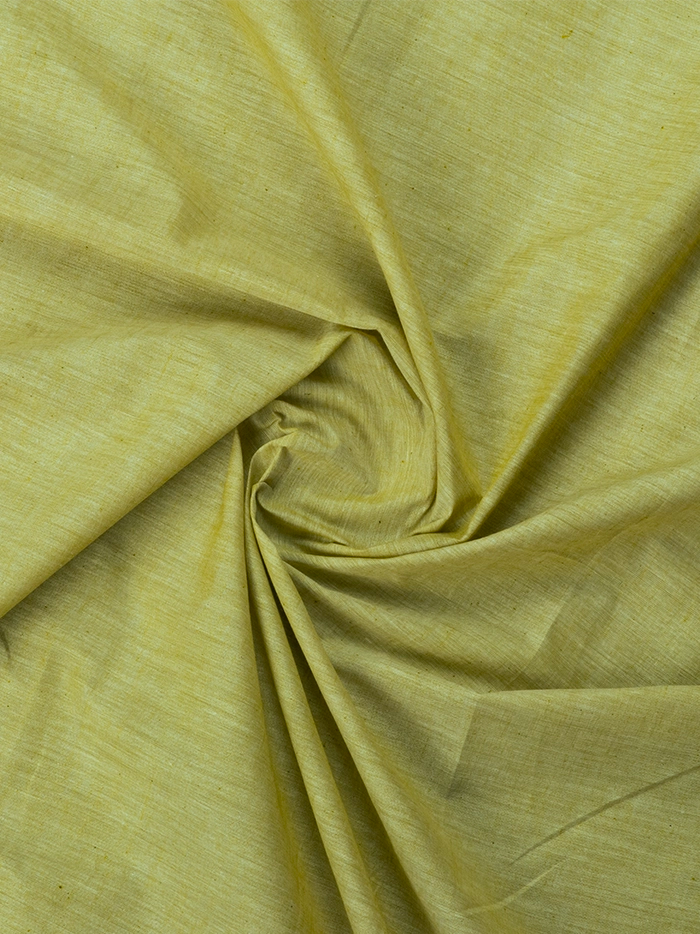 Olive 150 Count Fine Khadi Muslin Fabric 44 Inch Width