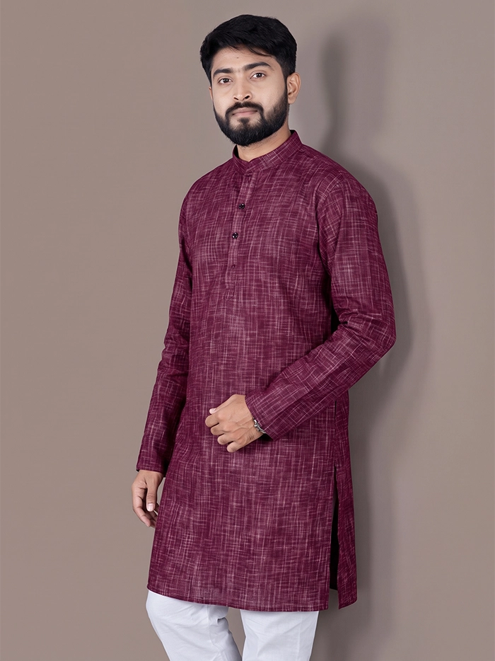 Catawba Springs Handwoven Organic Cotton Men Kurta