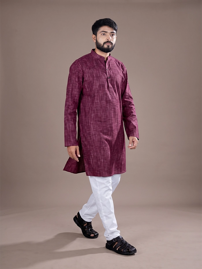 Catawba Springs Handwoven Organic Cotton Men Kurta