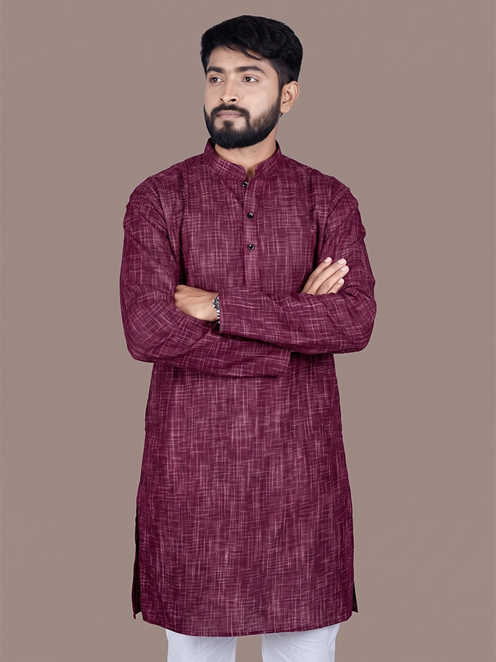 Catawba Springs Handwoven Organic Cotton Men Kurta