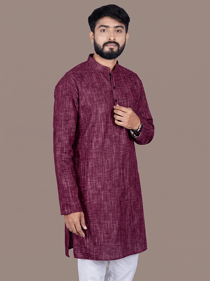 Catawba Springs Handwoven Organic Cotton Men Kurta