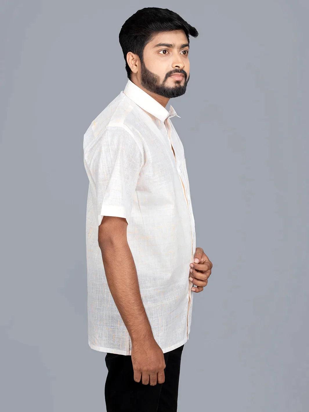 India Organic Cotton Linen Shirt