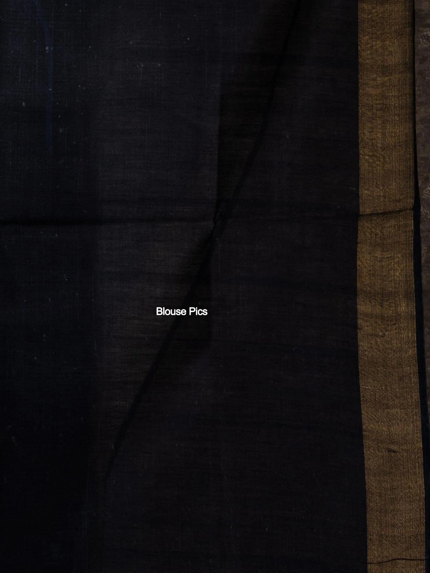 Remarkable Black Dupion Silk Saree - WeaversIndia