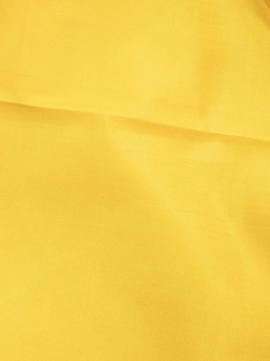 Solid Yellow Bishnupuri Silk Fabric - WeaversIndia