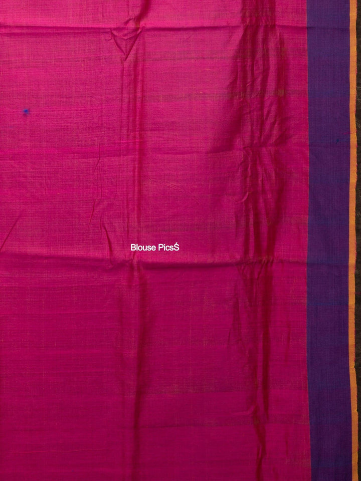 Wonderful Royal Blue Par Anchal Dupien Silk Saree - WeaversIndia